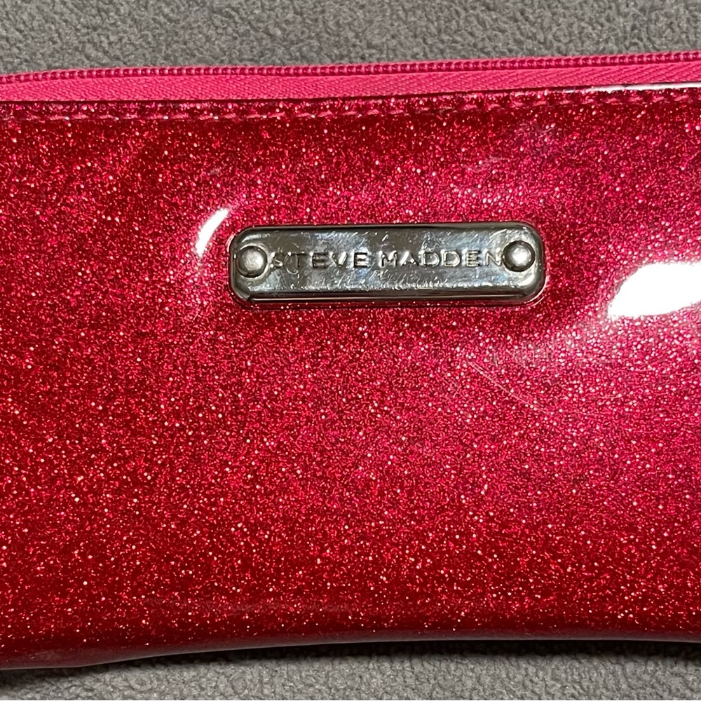 STEVE MADDEN glitter wallet PINK
